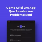 Pictiny, um app que auxilia no redmensionamento e conversão de imagens.